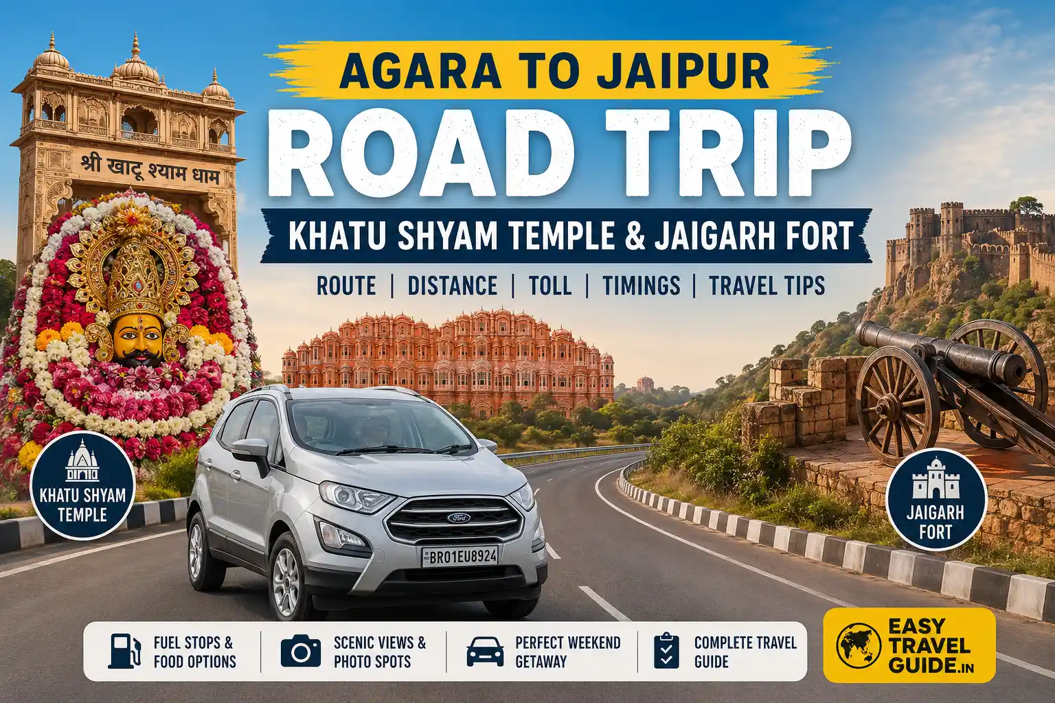 Khatu Shyam Darshan & Jaigarh Fort Guide ! Jaipur – Day 3